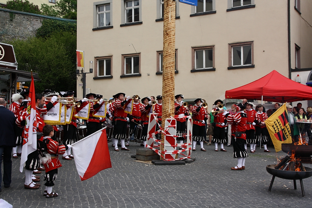 Die Welfen Weingarten bei der Maifeier 2012